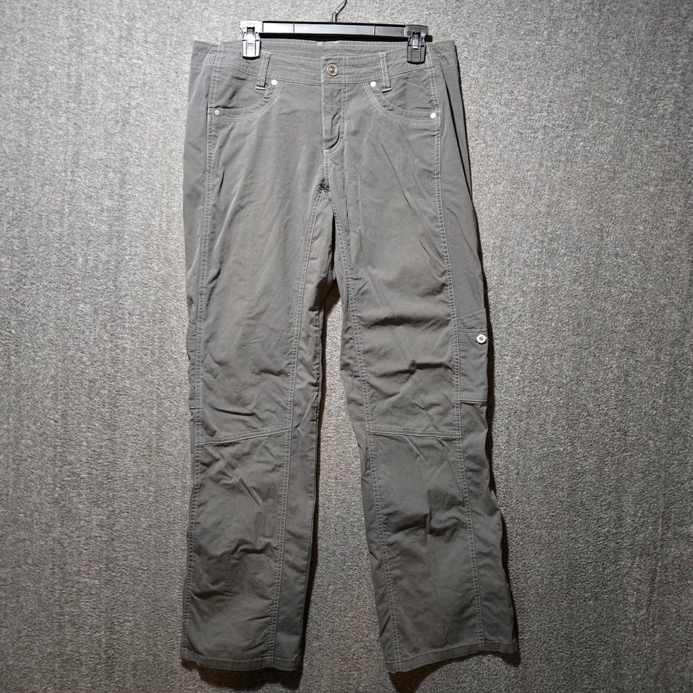 KUHL Legendary Pants Women's Size 10 Regular Gray Hiking Outdoors Camping 32x32‎